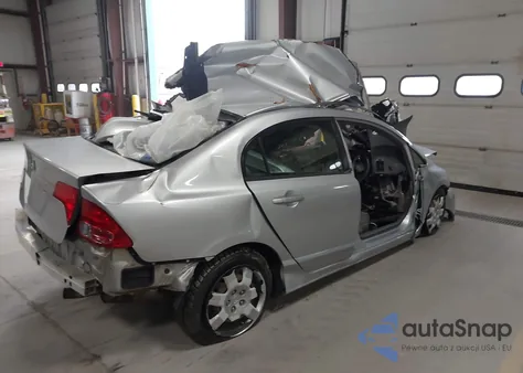 2008 Honda Civic Lx from USA, damaged, VIN 1HGFA16598L017701